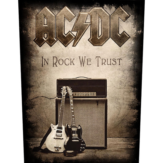 AC/DC - In Rock We Trust - BACKPATCH - Razamataz