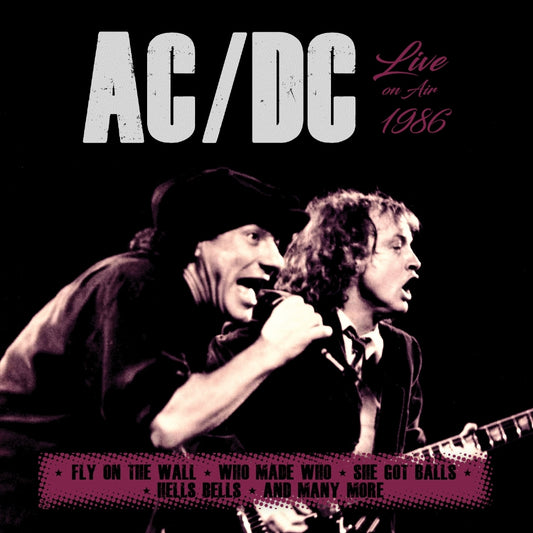 AC/DC - Live On Air 1986 - CD - Laser Media