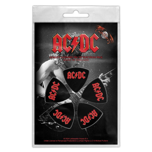 AC/DC - Logo - Guitar Pick Set - Razamataz