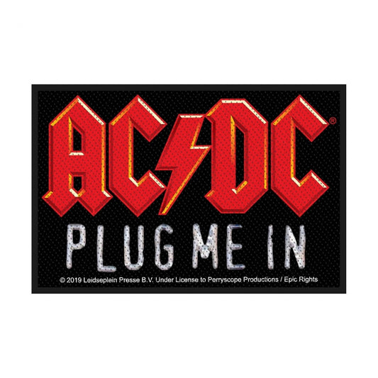 AC/DC - Plug Me In - Patch - Razamataz