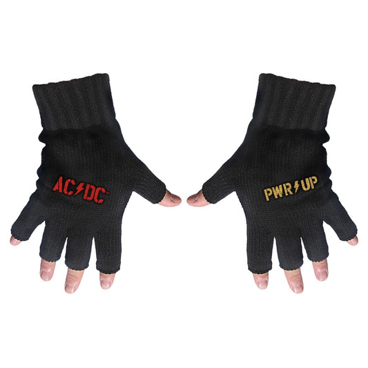AC/DC - Pwr Up - FINGERLESS GLOVES - Razamataz