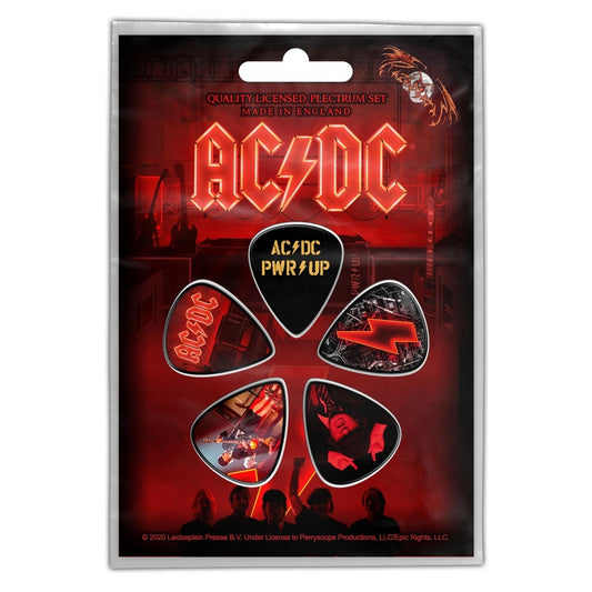 AC/DC - Pwr Up - Guitar Pick Set - Razamataz