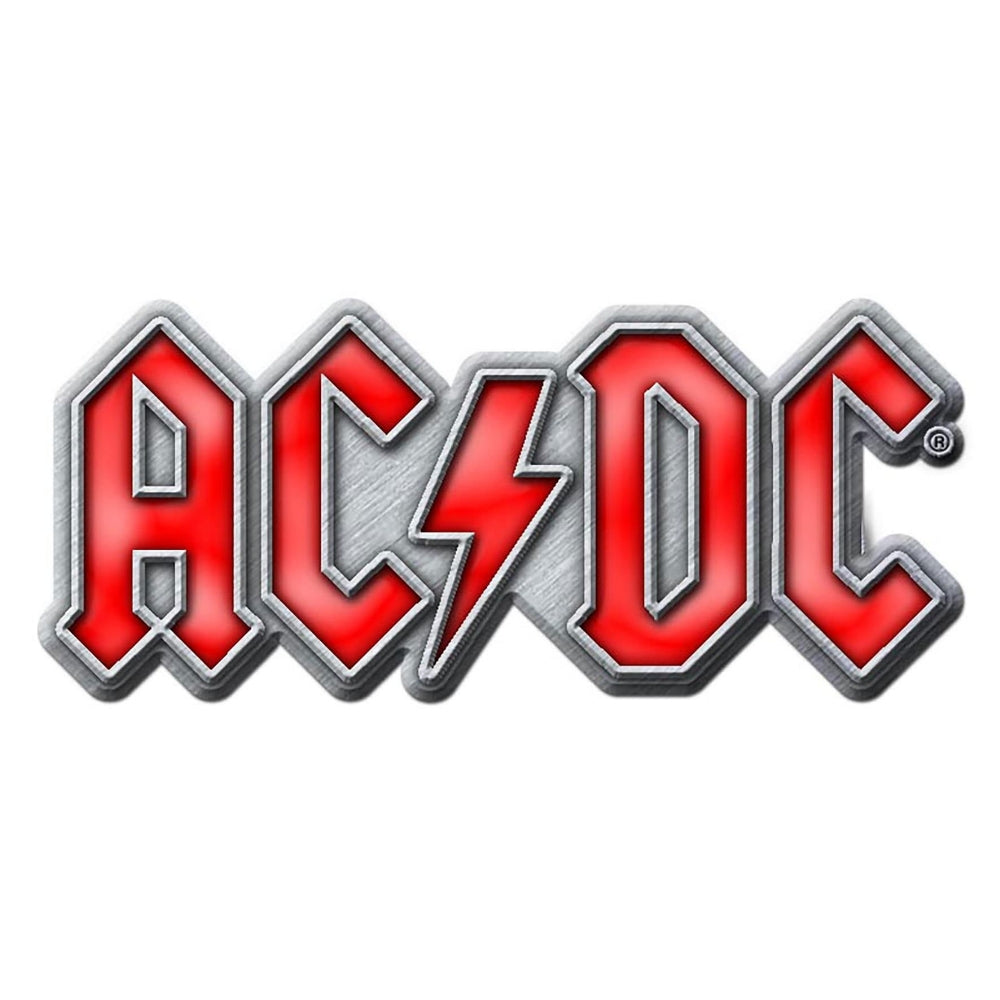 AC/DC - Red Logo - METAL PIN - Razamataz