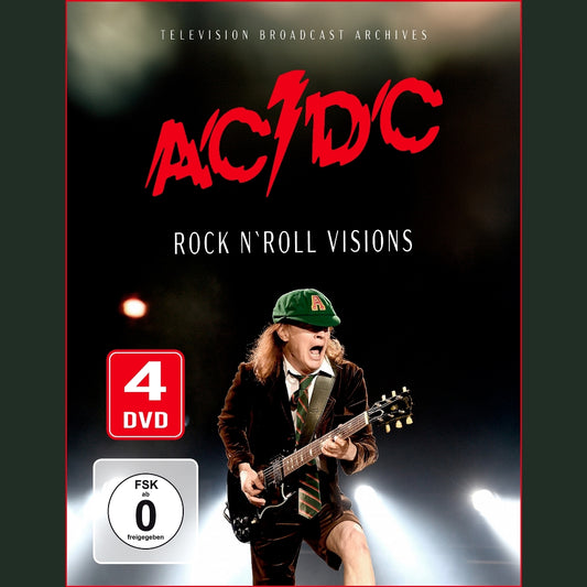 AC/DC - Rock N'Roll Visions (Television Broadcast Archives) - 4 DVD DIGIFILE - Laser Media