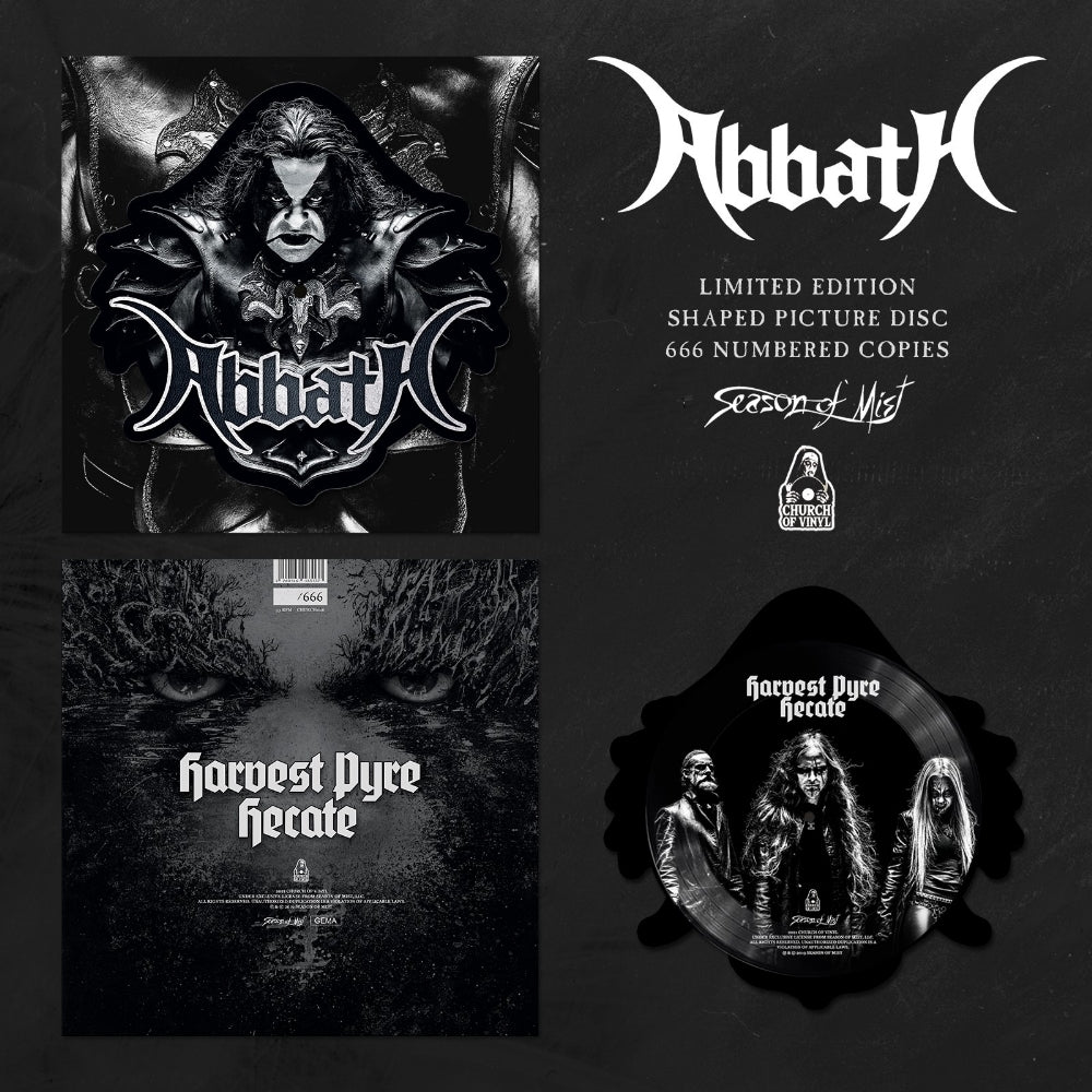 Abbath - Harvest Pyre - SHAPED VINYL - Church Of Vinyl