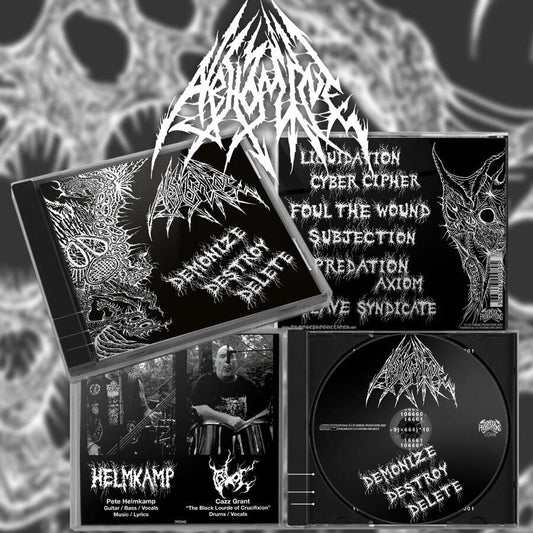 Abhomine - Demonize Destroy Delete - CD - Osmose Productions - Image 2