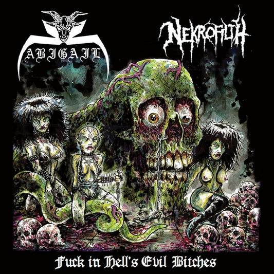 Abigail - Nekrofilth - Fuck In Hell's Evil Bitches - CD - Hells Headbangers Records