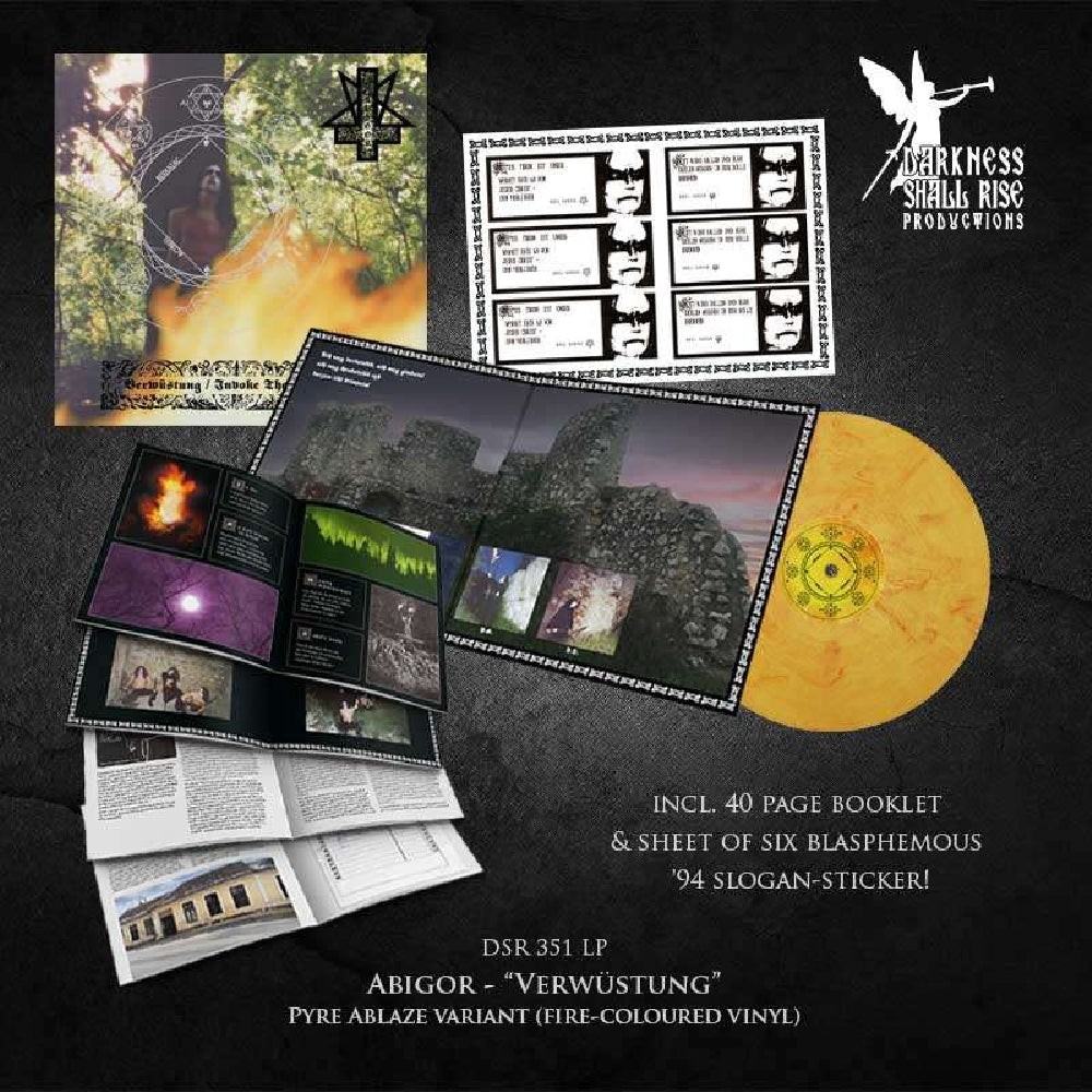 Abigor - Verwustung/Invoke the Dark Age - LP - Darkness Shall Rise