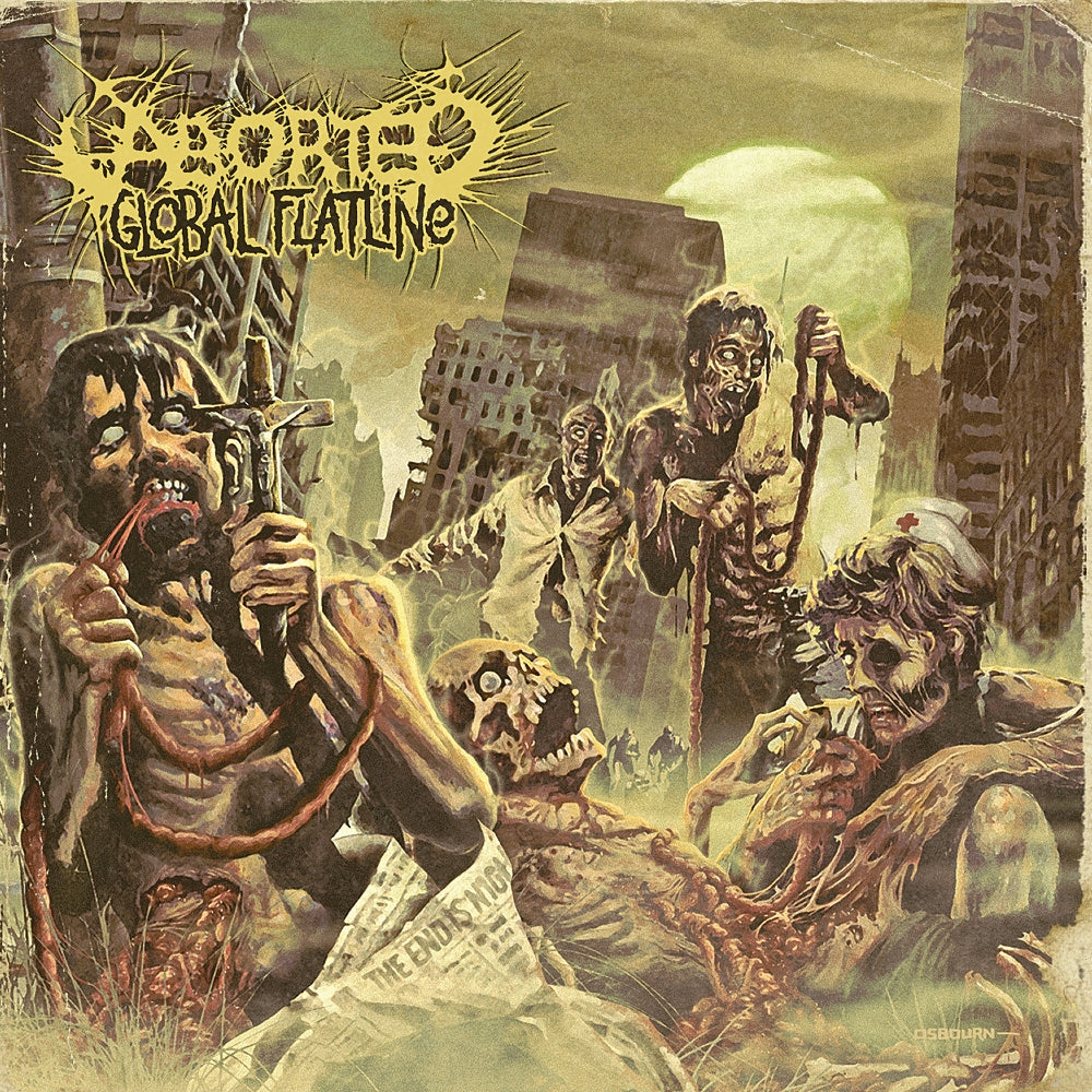 Aborted - Global Flatline - LP - Supreme Chaos Records - Image 2