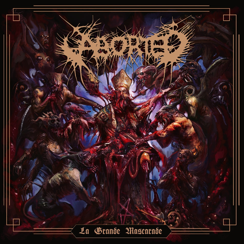Aborted - La Grande Mascarade - LP - Supreme Chaos Records - Image 2