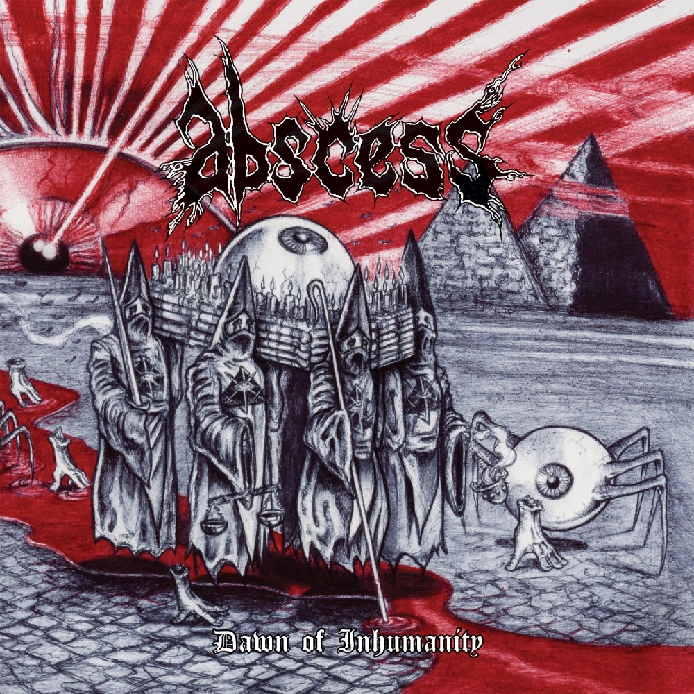 Abscess - Dawn Of Inhumanity - LP COLOURED - Peaceville Records - Image 2