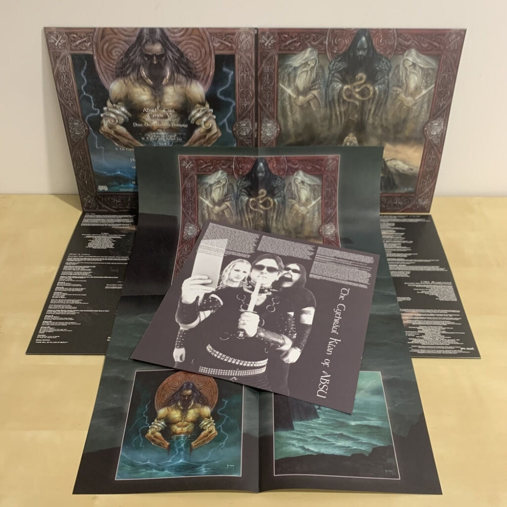 Absu - Tara - DOUBLE LP GATEFOLD COLOURED - Osmose Productions - Image 2