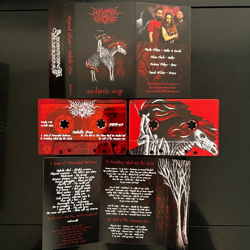 Abysmal Whore - Sadistic Urge - CASSETTE - Adirondack Black Mass