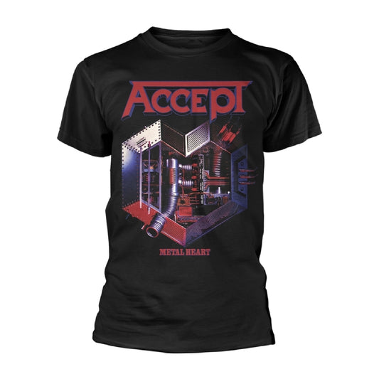 Accept - Metal Heart (Black) - T-shirt - PHD