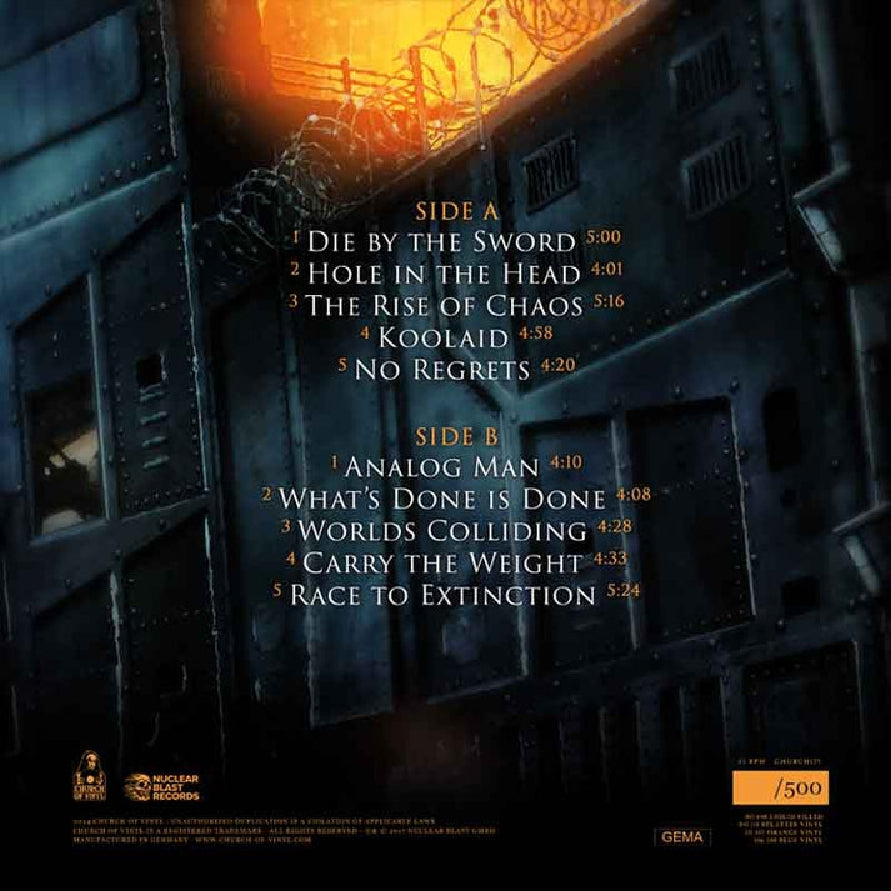 Accept - The Rise Of Chaos - LP Gatefold Coloured - Church Of Vinyl - Image 3