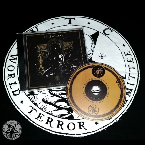 Acherontas - Ma-IoN (Formulas Of Reptilian Unification) - CD - World Terror Committee - Image 2
