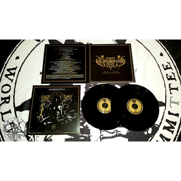 Acherontas - Ma-IoN (Formulas Of Reptilian Unification) - DOUBLE LP GATEFOLD - World Terror Committee