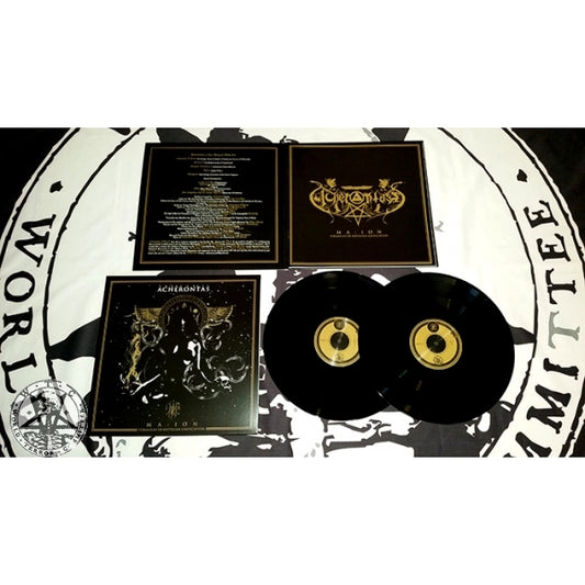 Acherontas - Ma-IoN (Formulas Of Reptilian Unification) - DOUBLE LP GATEFOLD - World Terror Committee