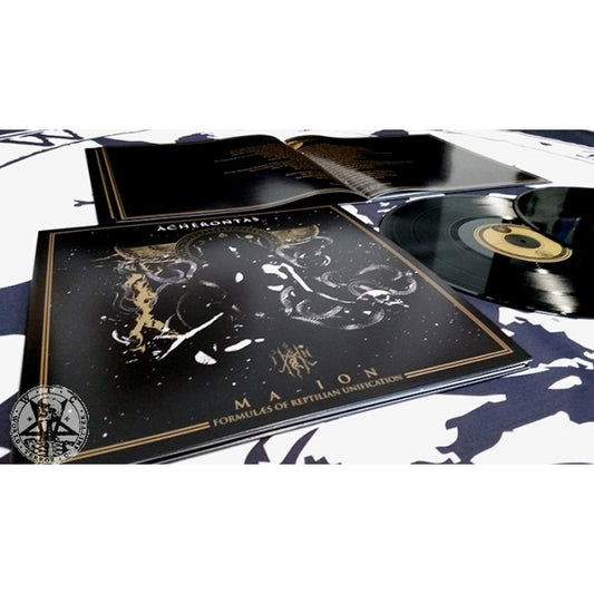 Acherontas - Ma-IoN (Formulas Of Reptilian Unification) - DOUBLE LP GATEFOLD - World Terror Committee - Image 2