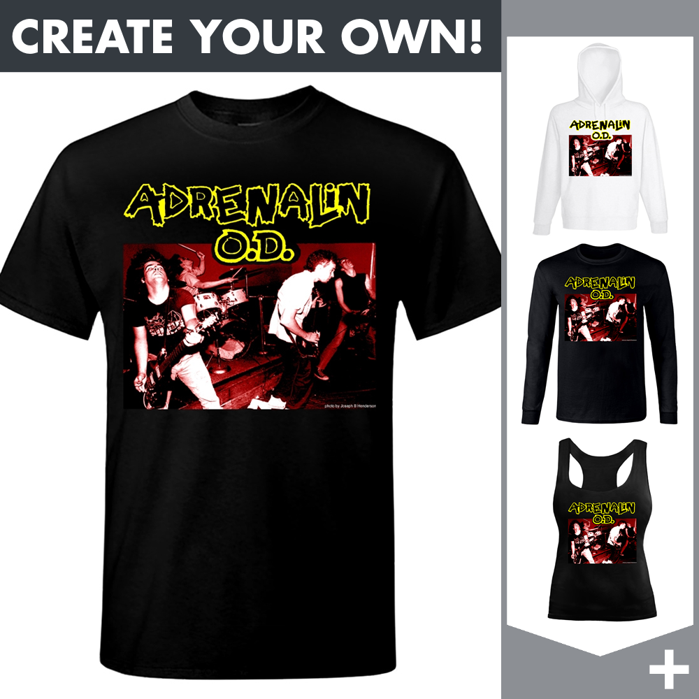 Adrenalin O.D. - Live Shot - Merchandising