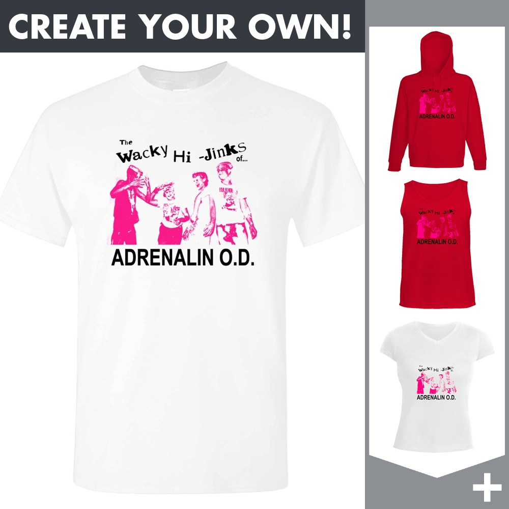 Adrenalin O.D. - The Wacky Hi Jinks Of... - Merchandising