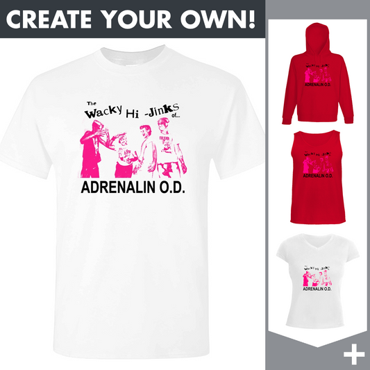 Adrenalin O.D. - The Wacky Hi Jinks Of... - Merchandising
