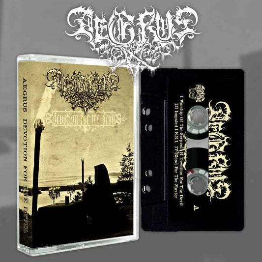 Aegrus - Devotion For The Devil - CASSETTE - Osmose Productions