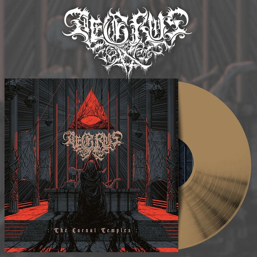Aegrus - The Carnal Temples - 10" coloured vinyl - Osmose Productions