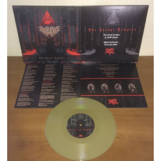 Aegrus - The Carnal Temples - 10" coloured vinyl - Osmose Productions - Image 2