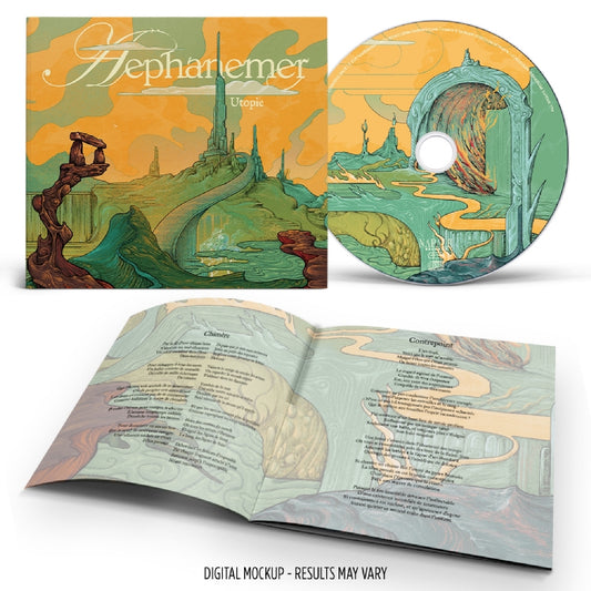 Aephanemer - Utopie - CD DIGIPAK - Napalm Records - Image 2