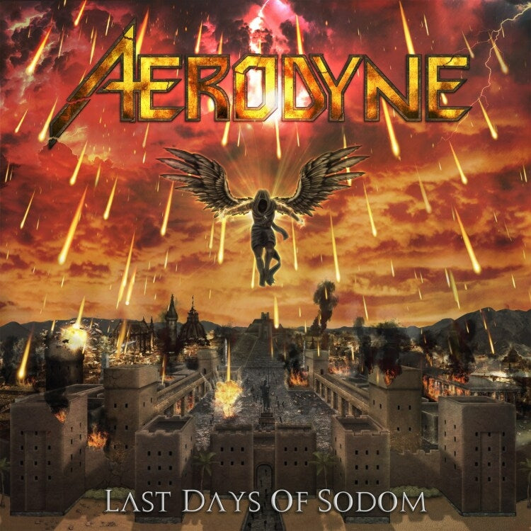 Aerodyne - Last Days Of Sodom - CD DIGIPAK - Rock Of Angels Records