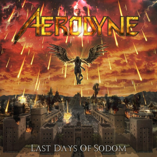 Aerodyne - Last Days Of Sodom - CD DIGIPAK - Rock Of Angels Records