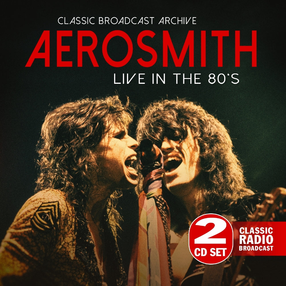 Aerosmith - Live In The 80’s & 90's - DOUBLE CD - Laser Media