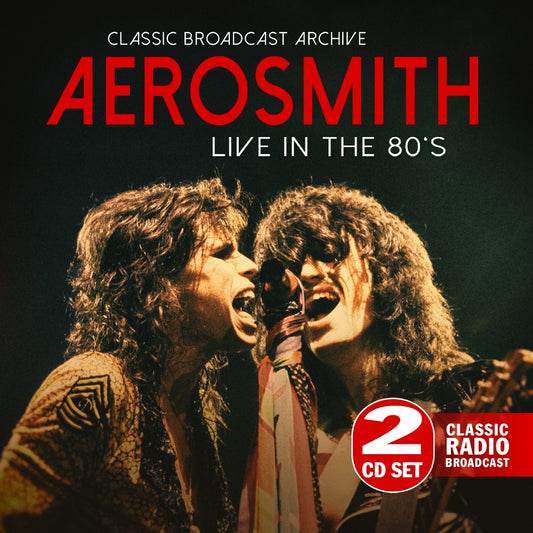 Aerosmith - Live In The 80’s & 90's - DOUBLE CD - Laser Media