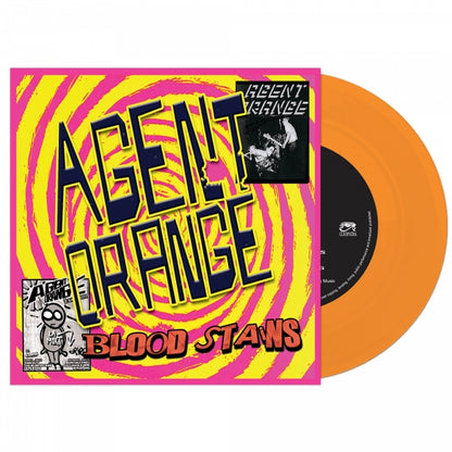 Agent Orange - Bloodstains - 7" vinyl coloured - Cleopatra Records