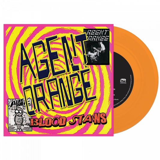 Agent Orange - Bloodstains - 7" vinyl coloured - Cleopatra Records