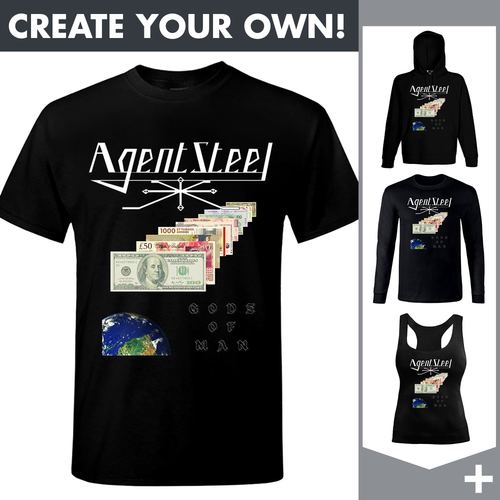 Agent Steel - Godz Of Man - Merchandising
