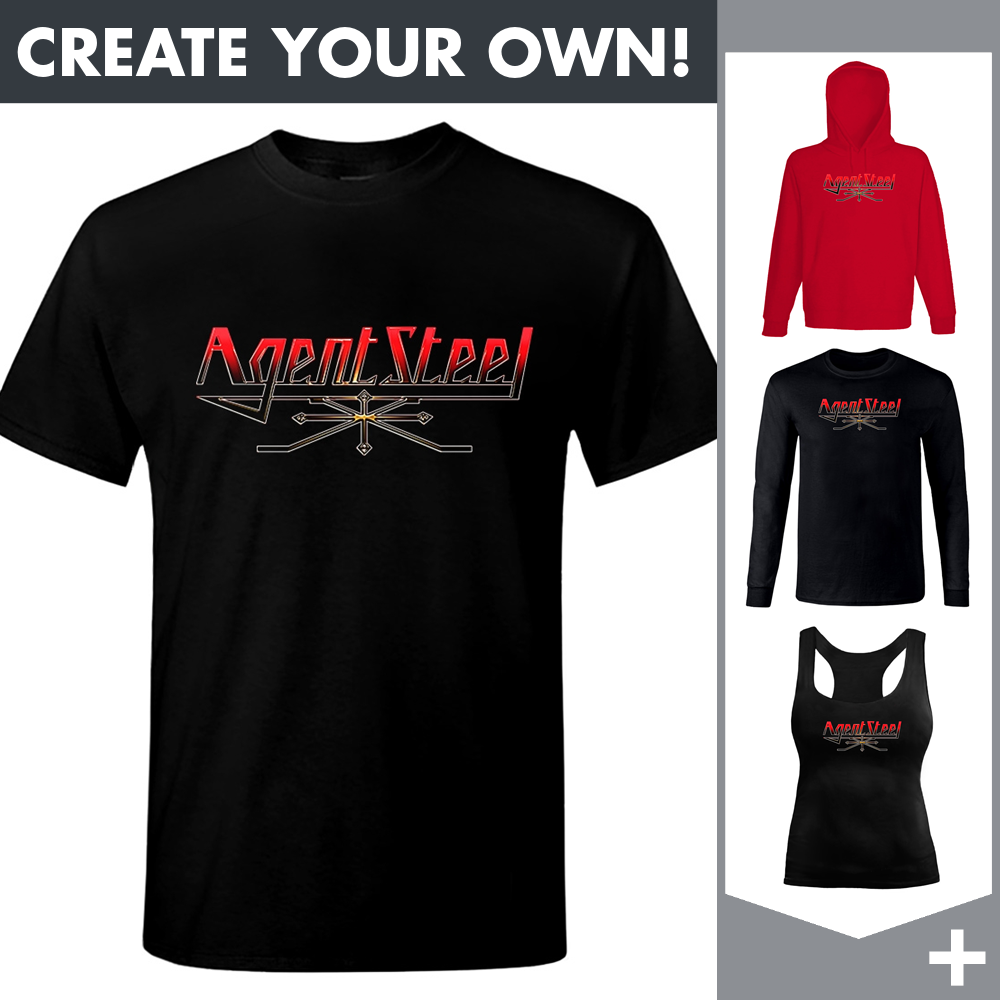 Agent Steel - Logo 3D Red - Merchandising
