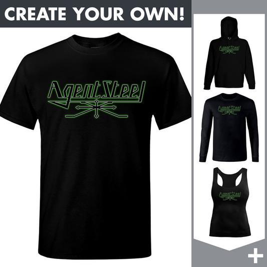 Agent Steel - Logo Green Light - Merchandising