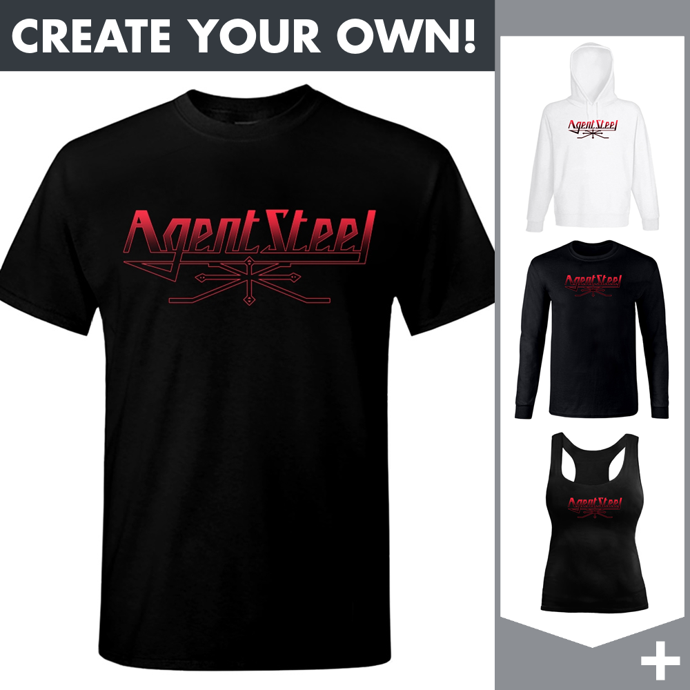 Agent Steel - Logo red - Merchandising
