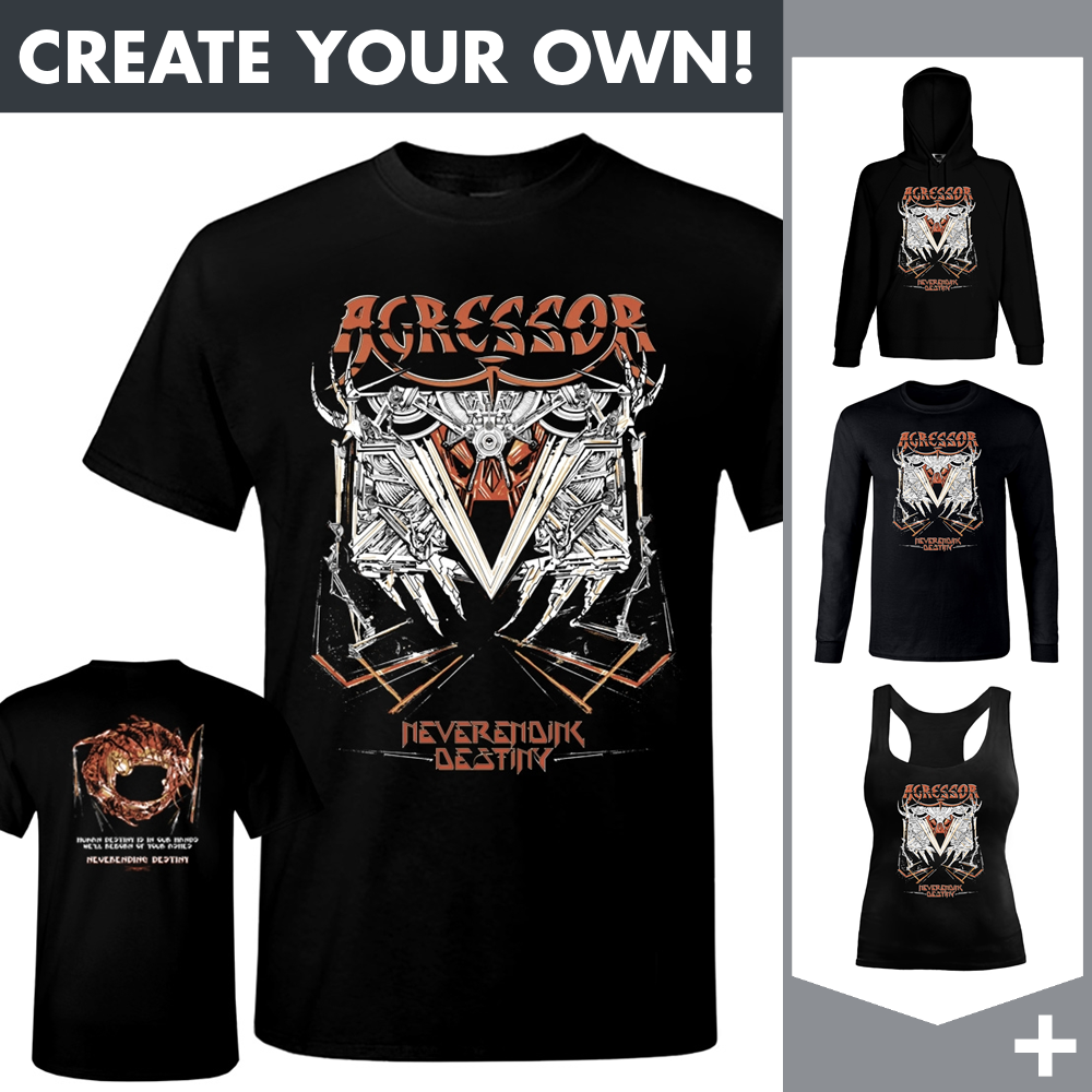 Agressor - Neverending Destiny - Merchandising