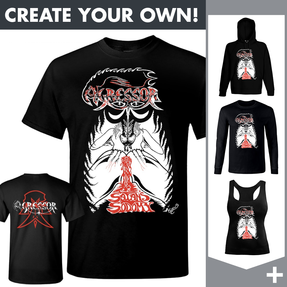 Agressor - Satan's Sodomy - Merchandising