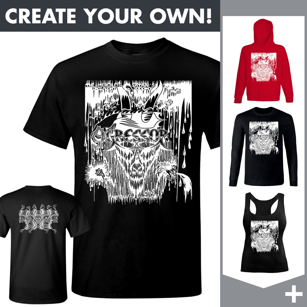 Agressor - The Mercyless Onslaught (white) - Merchandising