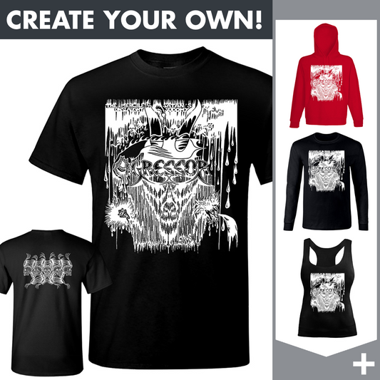 Agressor - The Mercyless Onslaught (white) - Merchandising