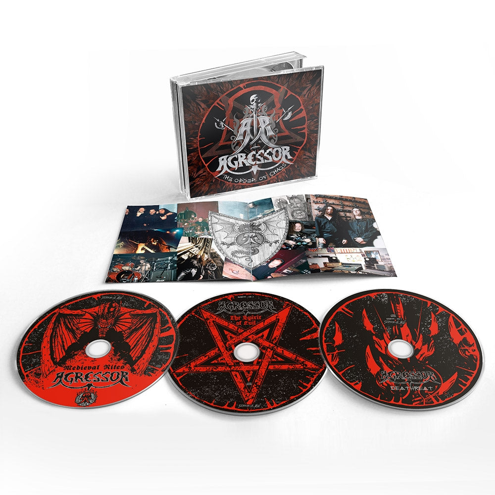 Agressor - The Order Of Chaos - 3CD - Season of Mist - Image 3