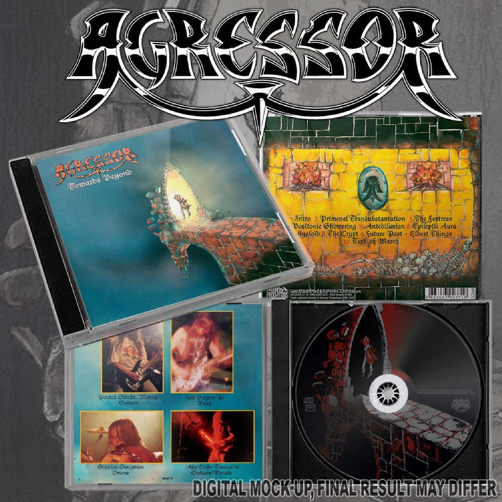 Agressor - Towards Beyond - CD - Osmose Productions - Image 2