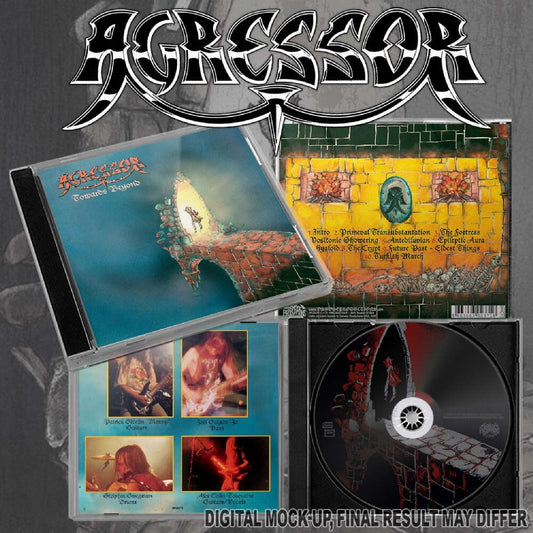 Agressor - Towards Beyond - CD - Osmose Productions - Image 2