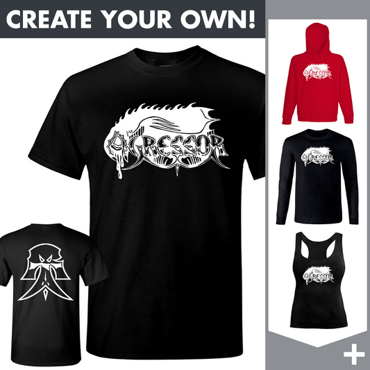 Agressor - White Hand - Merchandising