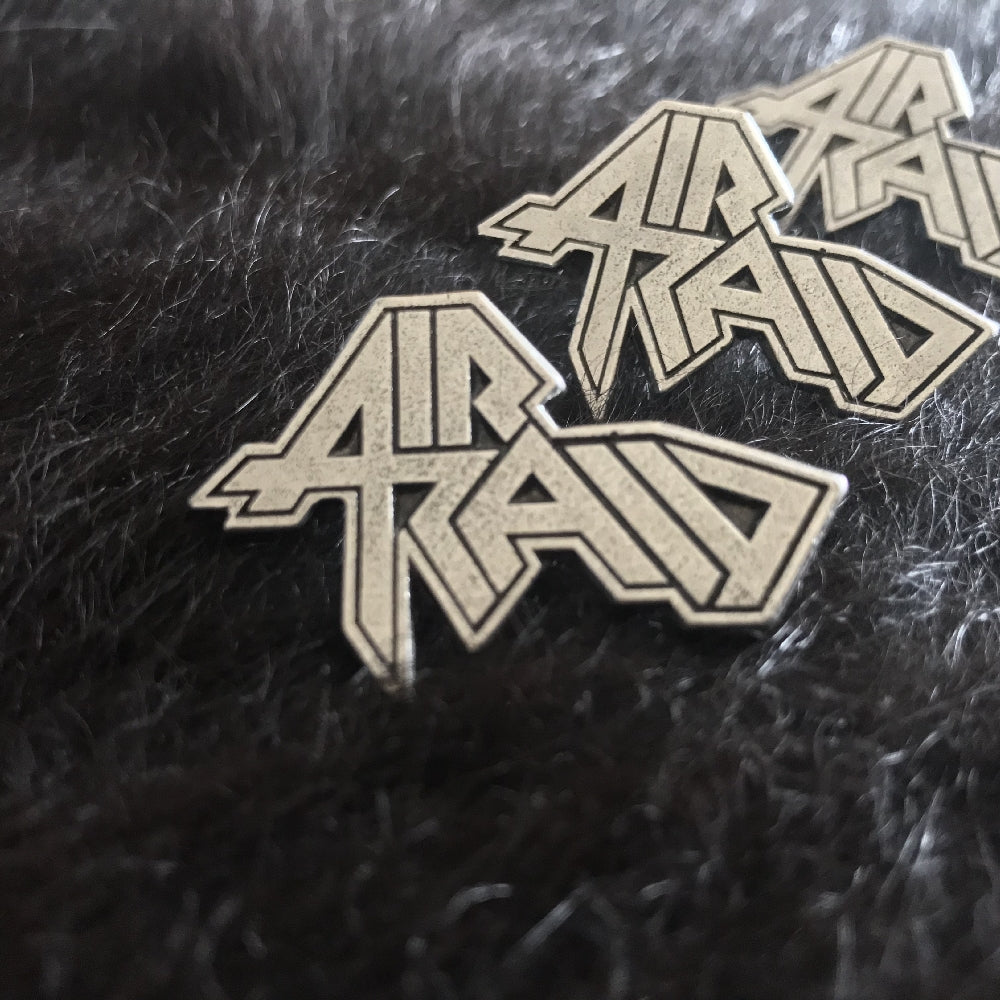 Air Raid - Logo - METAL PIN - Urtod Void