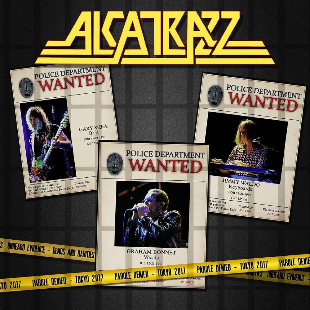 Alcatrazz - Parole Denied - Tokyo 2017 - 2CD + DVD - Frontiers Records